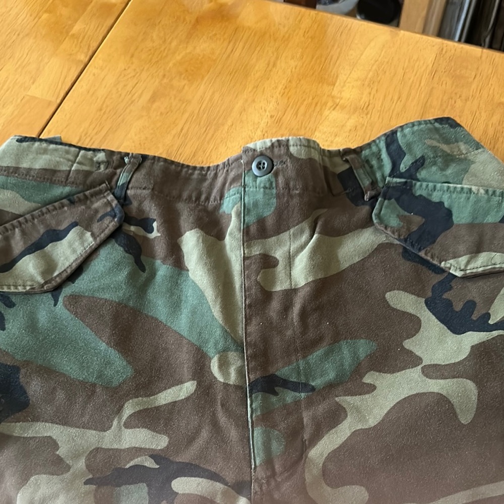 Camouflage Cargo Shorts